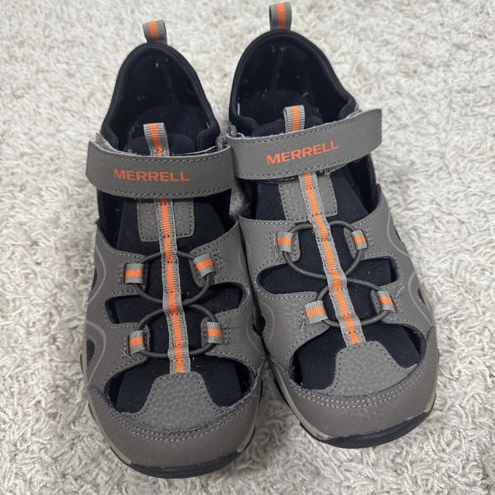 Merrell Hydro Teton Outdoor Hiking Rugged Performance Water Shoe Boys 5M Camping